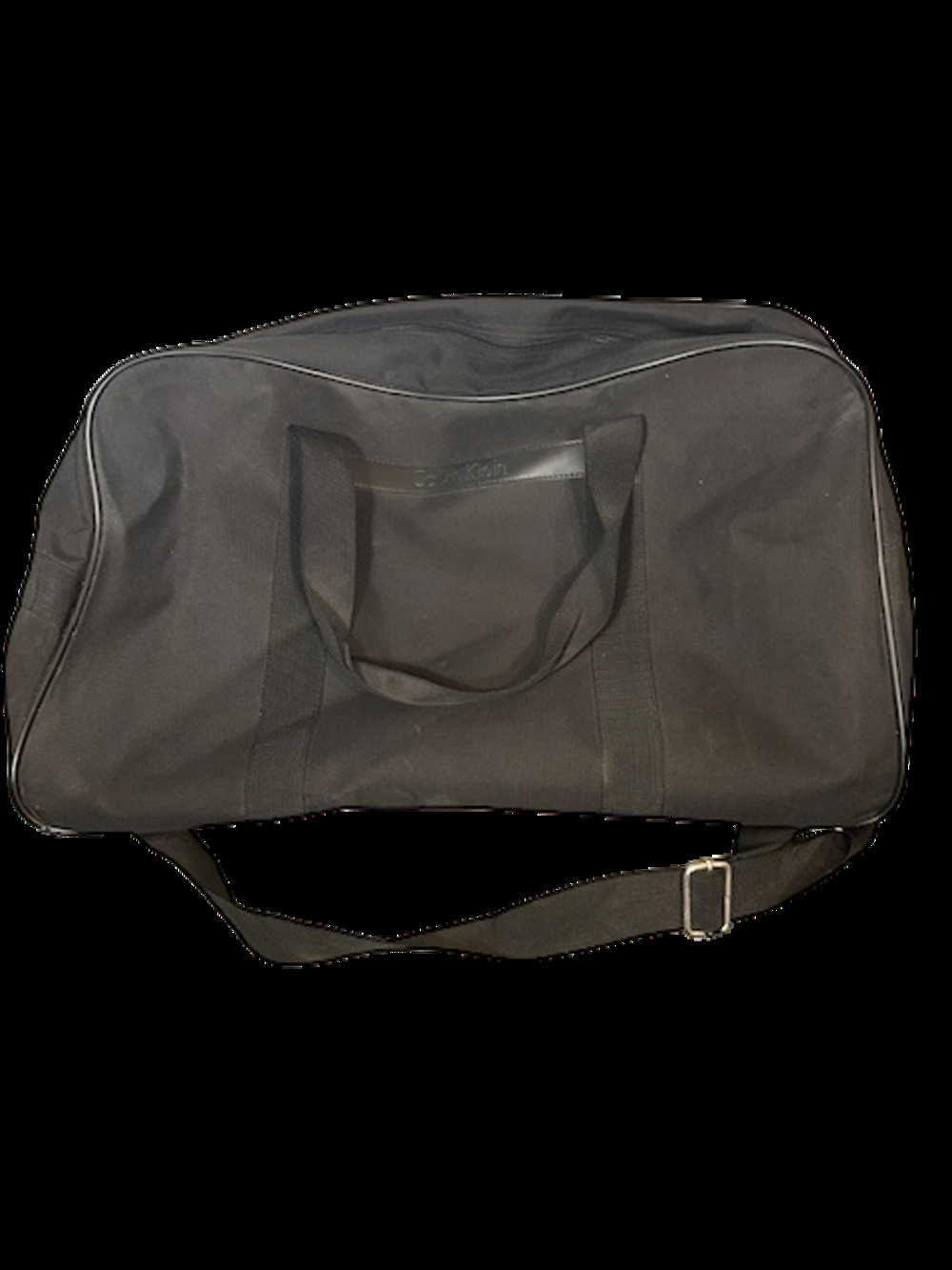 Calvin Klein Men’s Black Large Weekend Gym Duffel Bag Travel Carry On